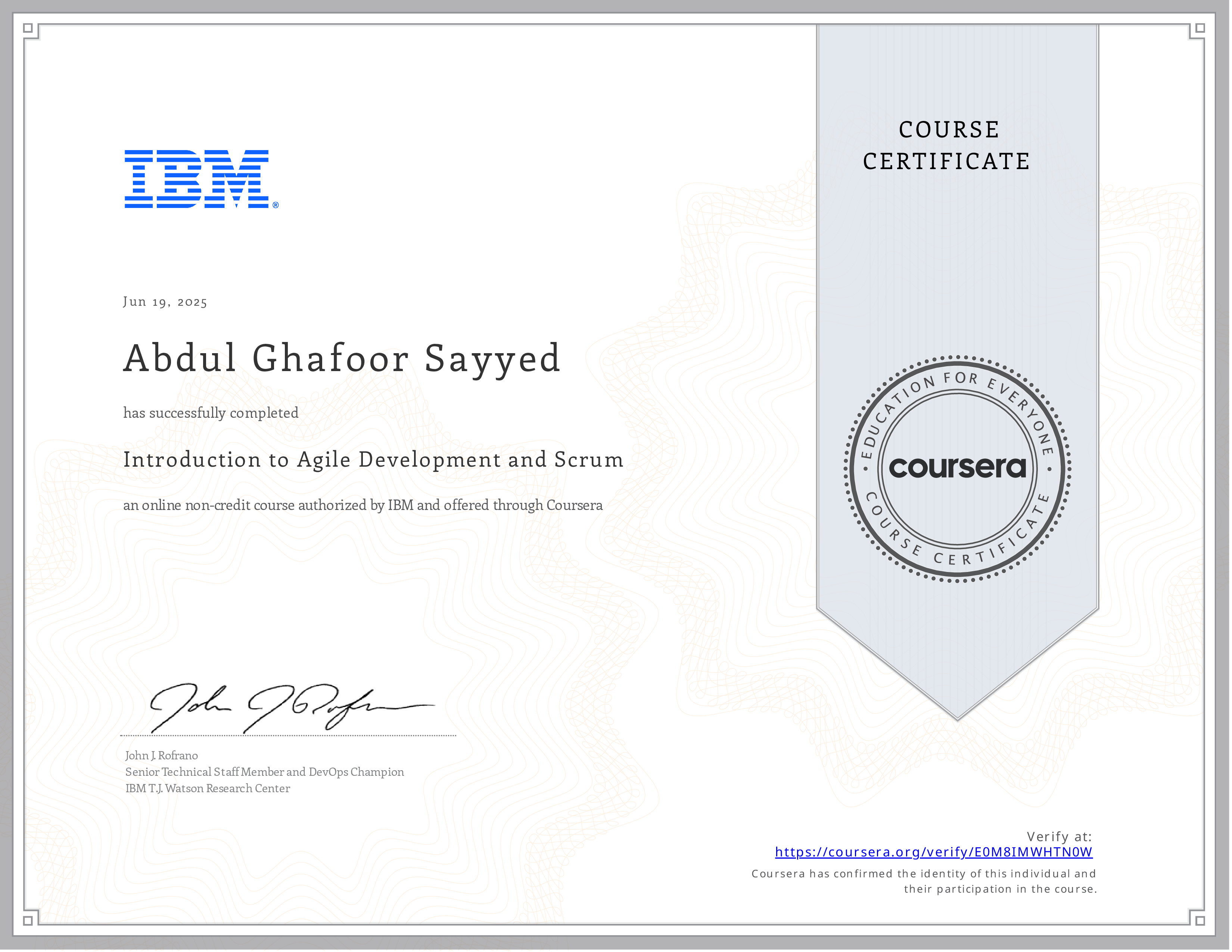 Introduction to Agile Development and Scrum