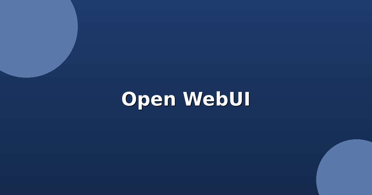 OpenWebUI